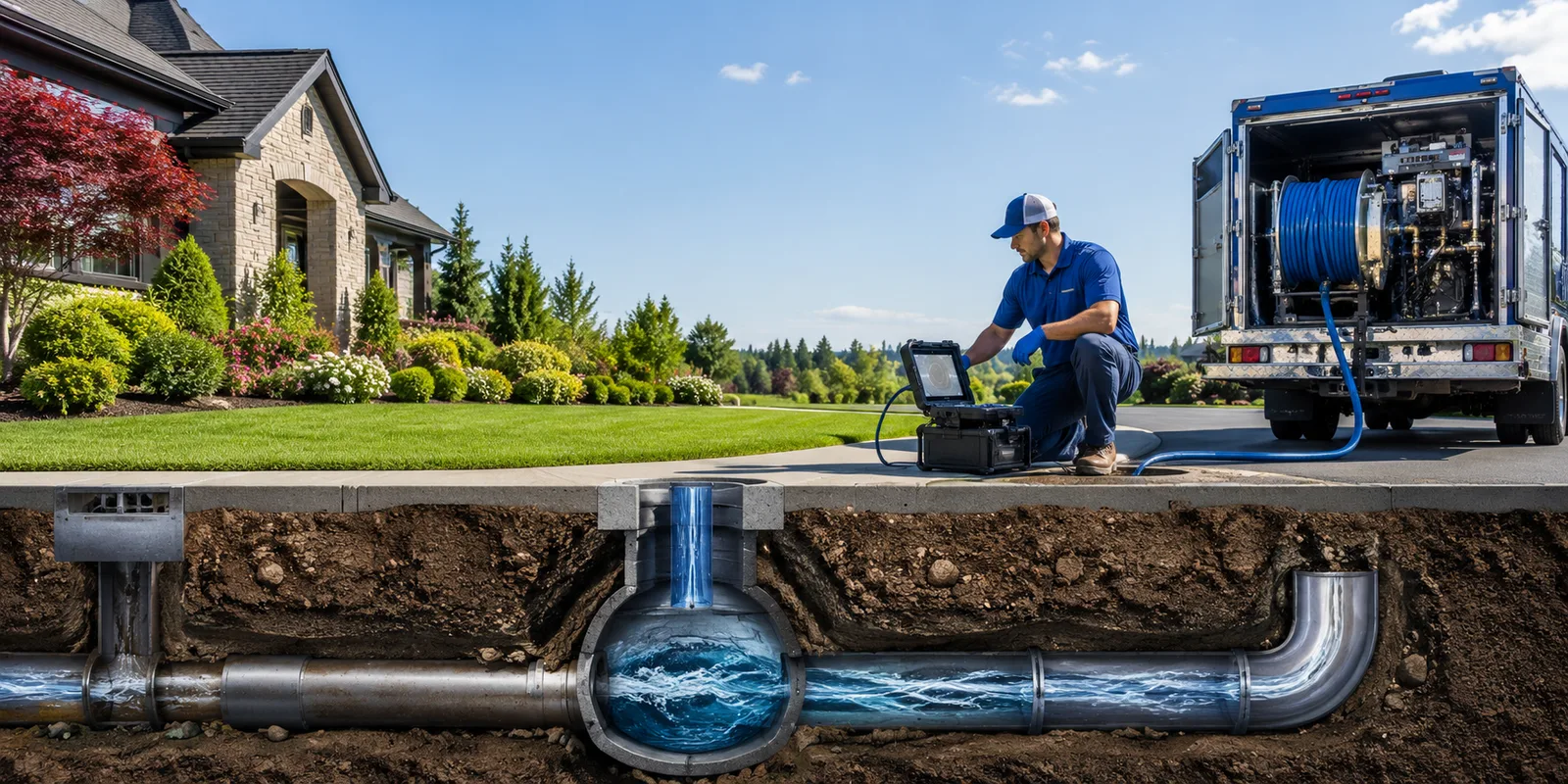 Drainage restoration information for New Franken, WI